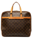 Brown LV Monogram Pegase Porte-Documents Business Bag
