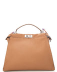 FNDI Brown Peekaboo Handbag