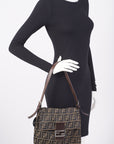 FNDI Mamma Baguette Brown Zucca Canvas