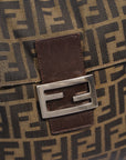 FNDI Mamma Baguette Brown Zucca Canvas