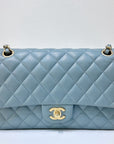 CHNL Medium Classic Sky Blue Bag 18C