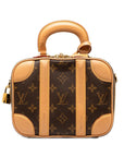 Brown LV Monogram Valisette BB Satchel