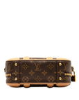 Brown LV Monogram Valisette BB Satchel