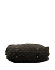 Black LV Monogram Denim Neo Cabby GM Satchel