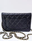 CHNL Classic Wallet on Chain Caviar Black GHW 29 Holo