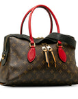 Brown LV Monogram Tuileries Satchel