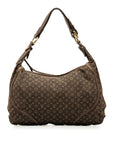 Brown LV Monogram Mini Lin Manon MM Shoulder Bag