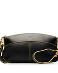 Black LV Suhali Lockit Clutch