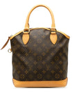Brown LV Monogram Lockit PM HandBag