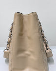CHNL GST Beige Caviar Shw Bag