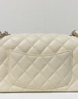 CHNL Mini Rectangle Caviar Lvory 17C GHW