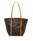 Brown LV Monogram Sac Shopping 48 Tote Bag