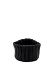 FNDI Mania Logo-Embroidered Knitted Headband Cap hat Alpaca/Wool Black/Multicolour