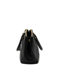 PRD double zip tote bag saffiano calfskin black GHW