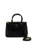 PRD double zip tote bag saffiano calfskin black GHW