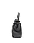 FNDI Medium Peekaboo Bag Selleria Leather Black SHW