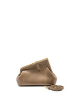 FNDI First Small Bag Python Beige GHW