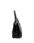 FNDI Medium Peekaboo Bag Calfskin Black SHW