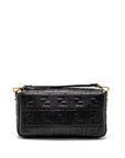 FNDI Large Baguette Bag Nappa Black GHW