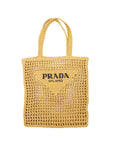 PRD Crochet Tote Bag Raffia Tan