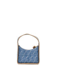 FNDI Mini Fendessence Bag Denim Blue GHW