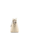 FNDI By The Way Boston Bag Calfskin Light Beige SHW