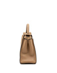 FNDI medium peekaboo calfskin tobacco multicolor hardware