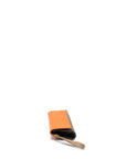 FNDI Flap Clutch Calfskin Orange/Multicolour GHW