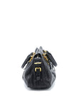 PRD Bauletto Tote Bag Soft Calfskin Black GHW