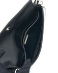 PRD Cleo Shoulder Bag Brushed Leather Black SHW