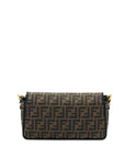 FNDI Baguette Shoulder Bag Canvas GHW