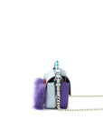 FNDI Micro Baguette Monster Double sided Bag Multi colour