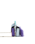 FNDI Micro Baguette Monster Double sided Bag Multi colour