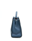 FNDI Medium Peekaboo Bag dark blue Multi colour Hardware