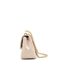 Christian DOR Cannage Leather Miss DOR Flap Bag in Light pink LGHW