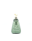 FNDI CROCODILE PEEKABOO ICONIC MINI MINT GREEN