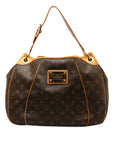 Brown LV Monogram Galliera PM Shoulder Bag