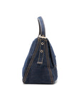 FNDI Denim Mamma Baguette Shoulder Bag