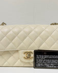 CHNL Mini Rectangle Caviar Lvory 17C GHW