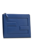 FNDI Baguette Leather Zip Clutch Bag (SHG-OiTX6Y)