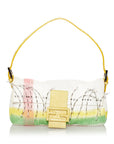 FNDI Beaded Canvas Mamma Baguette (SHG-29763)