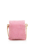 FNDI Beaded Mini Pico Baguette Charm Bag (SHF-17173)