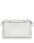 FNDI By The Way Leather Satchel (SHG-22652)