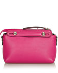 FNDI By The Way Leather Satchel (SHG-25846)