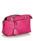 FNDI By The Way Leather Satchel (SHG-25846)