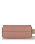 FNDI By The Way Leather Satchel (SHG-26893)