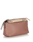 FNDI By The Way Leather Satchel (SHG-26893)