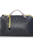 FNDI By The Way Leather Satchel (SHG-31186)
