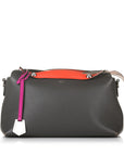 FNDI By The Way Leather Satchel (SHG-32892)