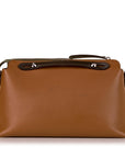 FNDI By The Way Leather Satchel (SHG-34191)